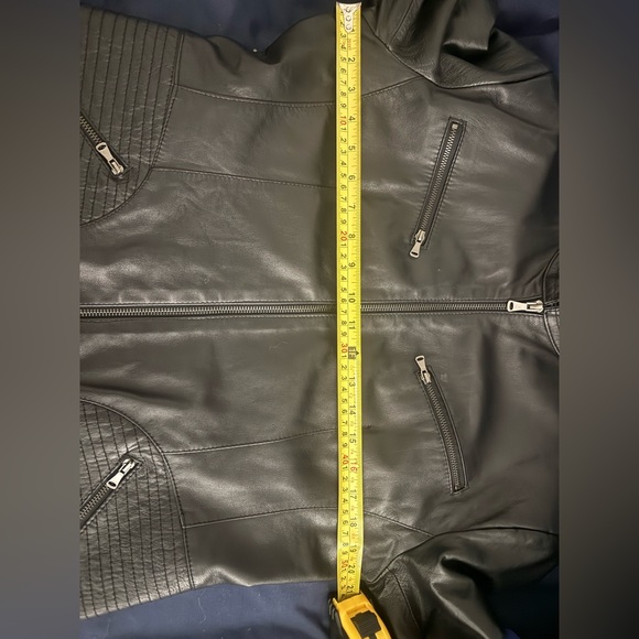 Real Italian leather Jacket(bought in Rome) - Picture 5 of 7